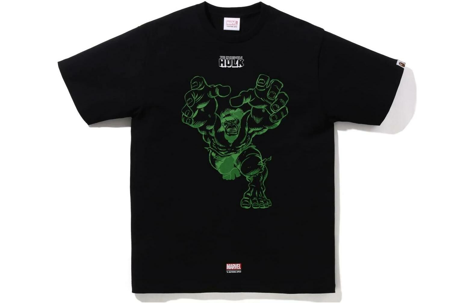 【代購】Marvel X A BATHING APE T-Shirts Men Black