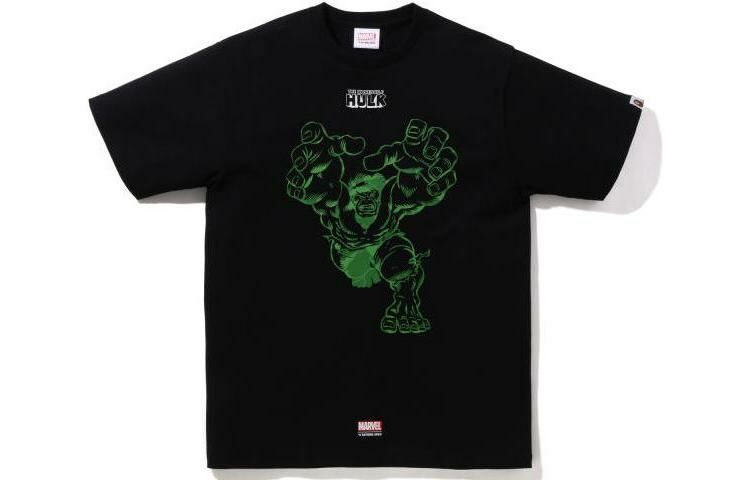 【代購】A BATHING APE x Marvel Hulk Tee T-Shirt Men's Black