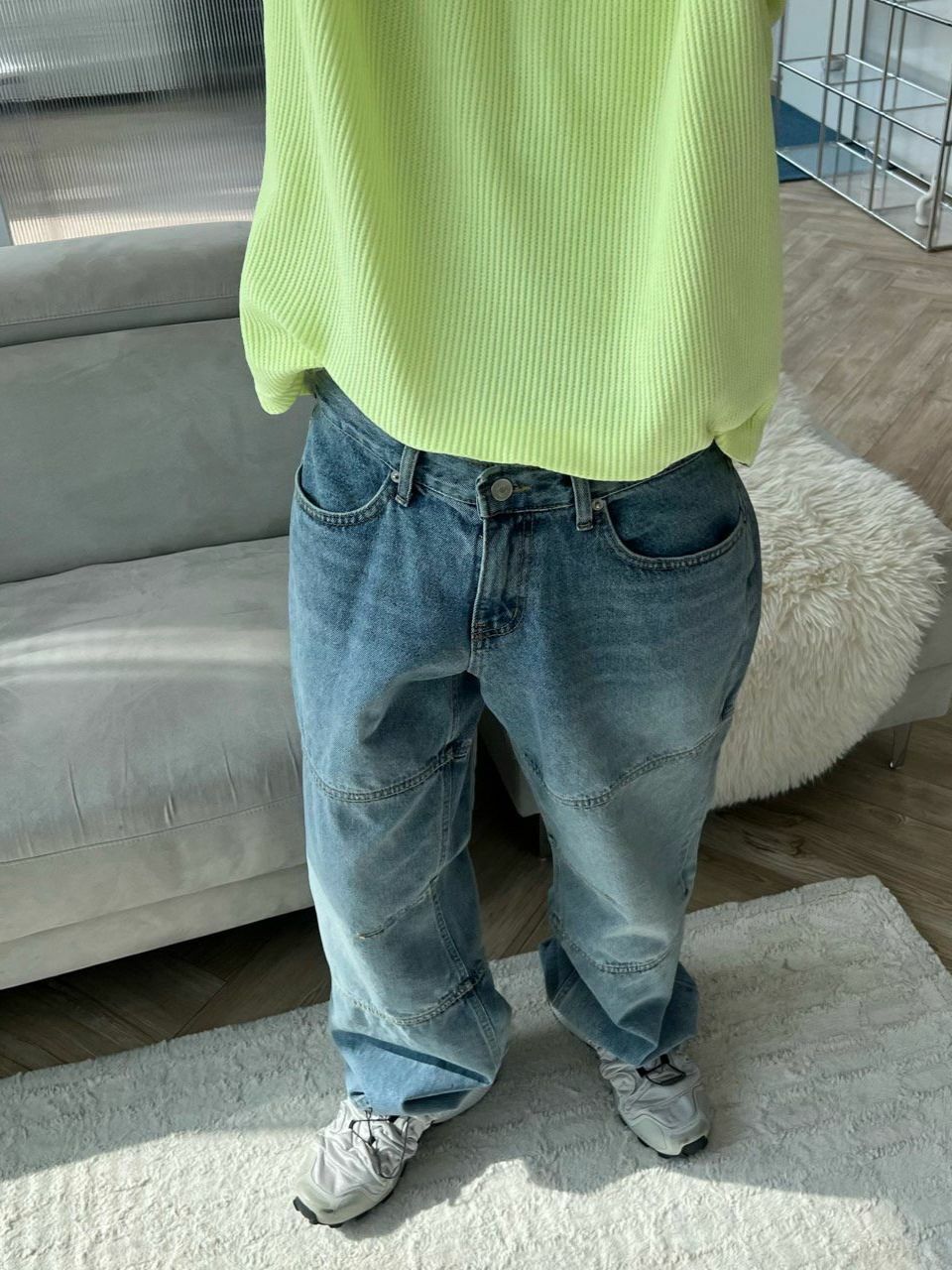 洗水鬆身牛仔褲 EDEN-010P