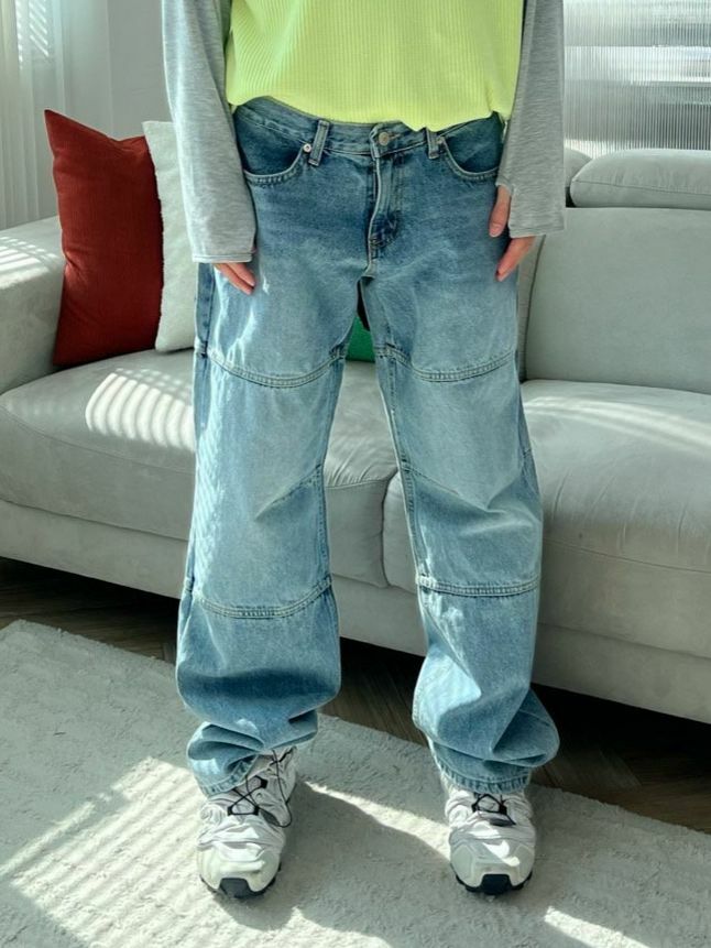 洗水鬆身牛仔褲 EDEN-010P