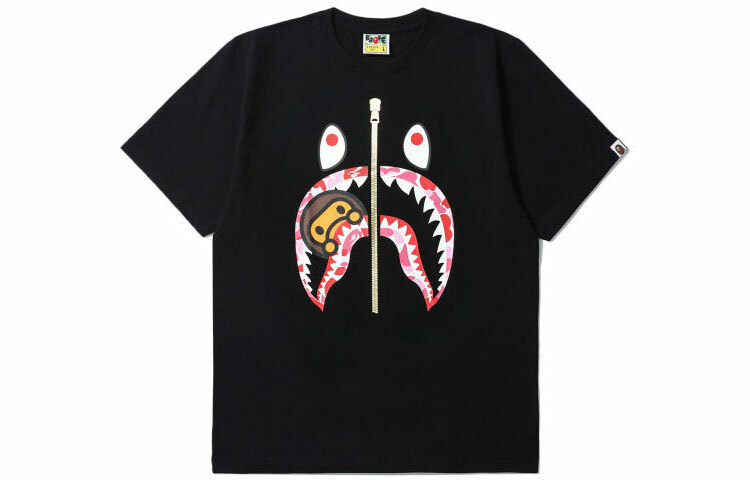 【代購】A BATHING APE Abc Camo Milo Shark Tee