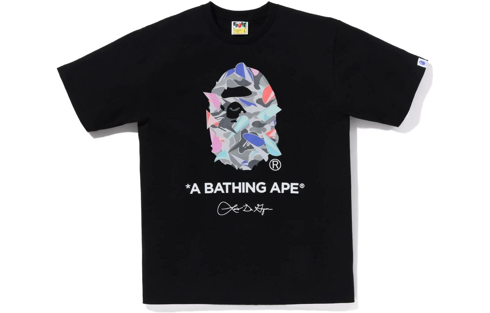 【代購】A BATHING APE X Louis De Guzman Ape Head Tee