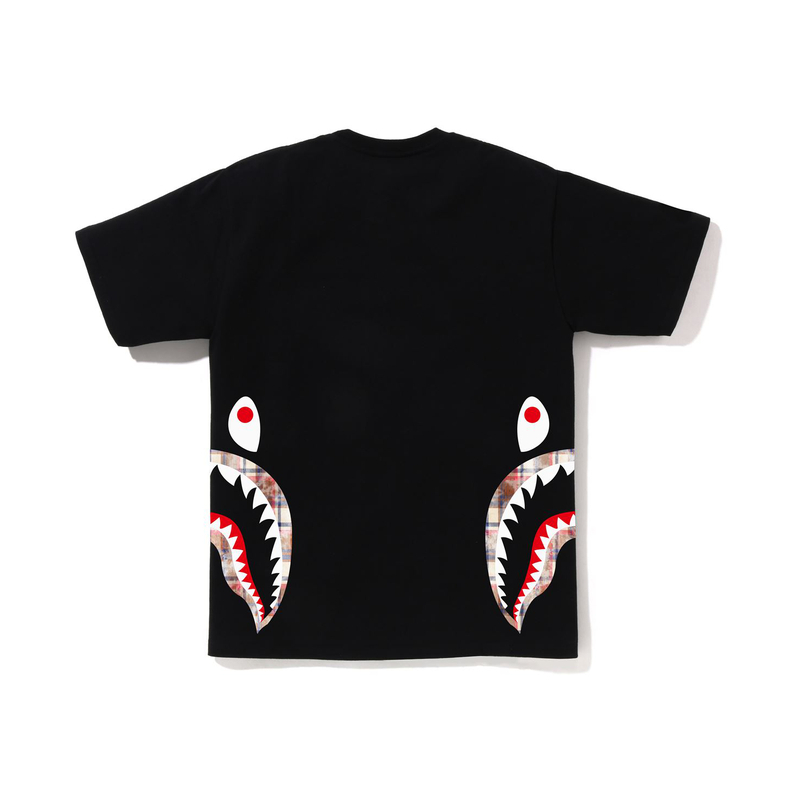 【代購】A BATHING APE Abc Dot Reflective Side Shark Tee