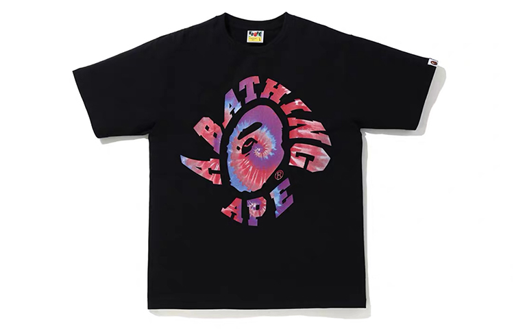 【代購】A BATHING APE Tie Dye Twist College Tee