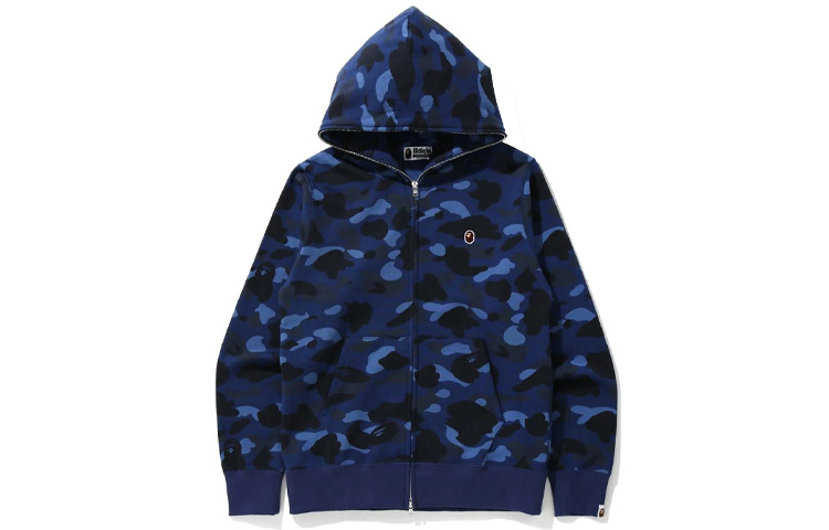 【代購】A BATHING APE Color Camo Swarovski Ape Head Hoodie
