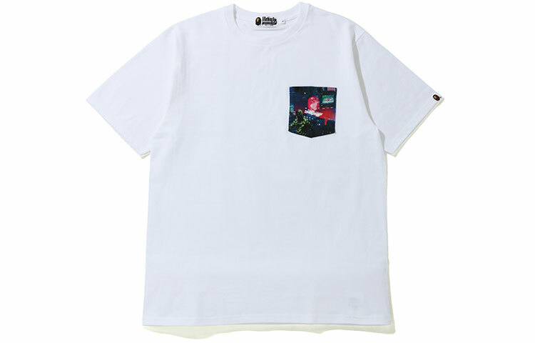 【代購】A BATHING APE Neon Tokyo Pocket Tee