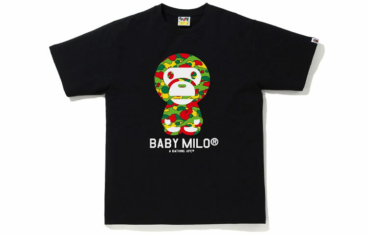 【代購】A BATHING APE Sta Camo Baby Milo Tee