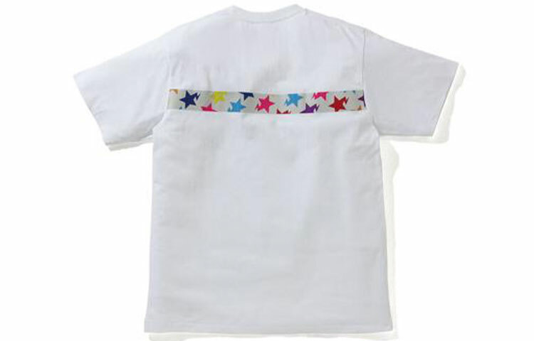 【代購】A BATHING APE Sta Pattern Tape Ape Head Tee