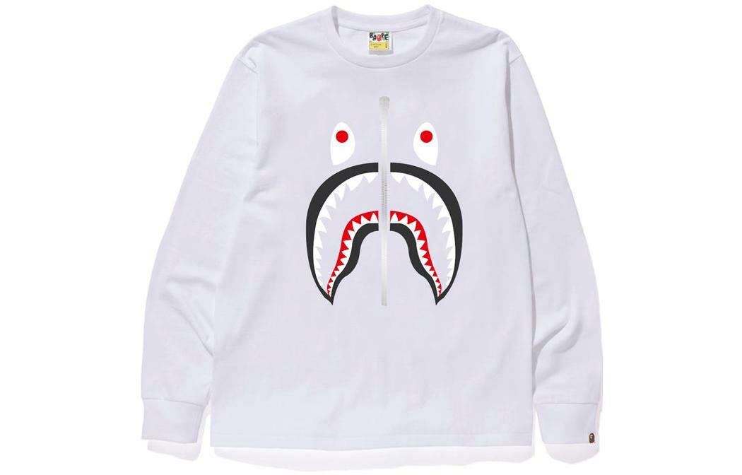 【代購】A BATHING APE Shark L/S Tee SS23