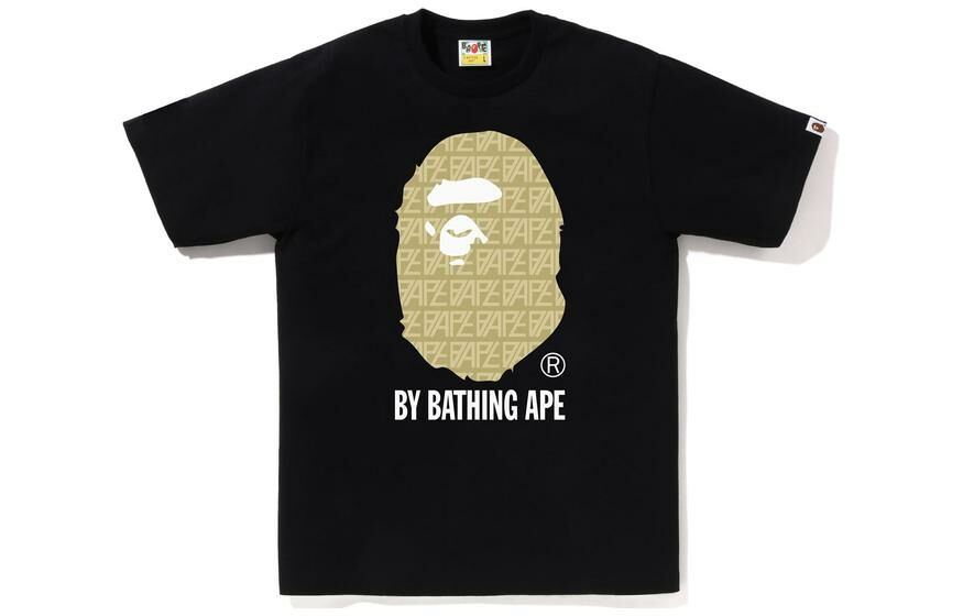 【代購】A BATHING APE Ink Camo Ape Head Tee