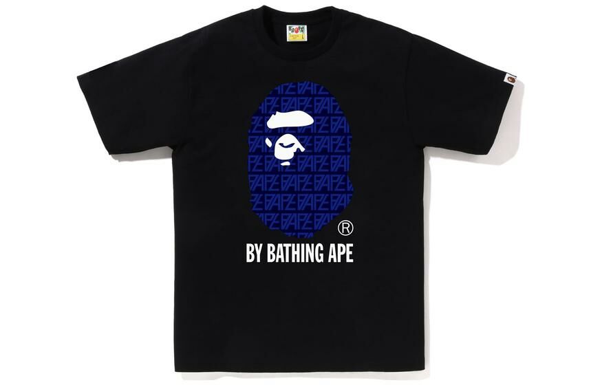 【代購】A BATHING APE Ink Camo Ape Head Tee