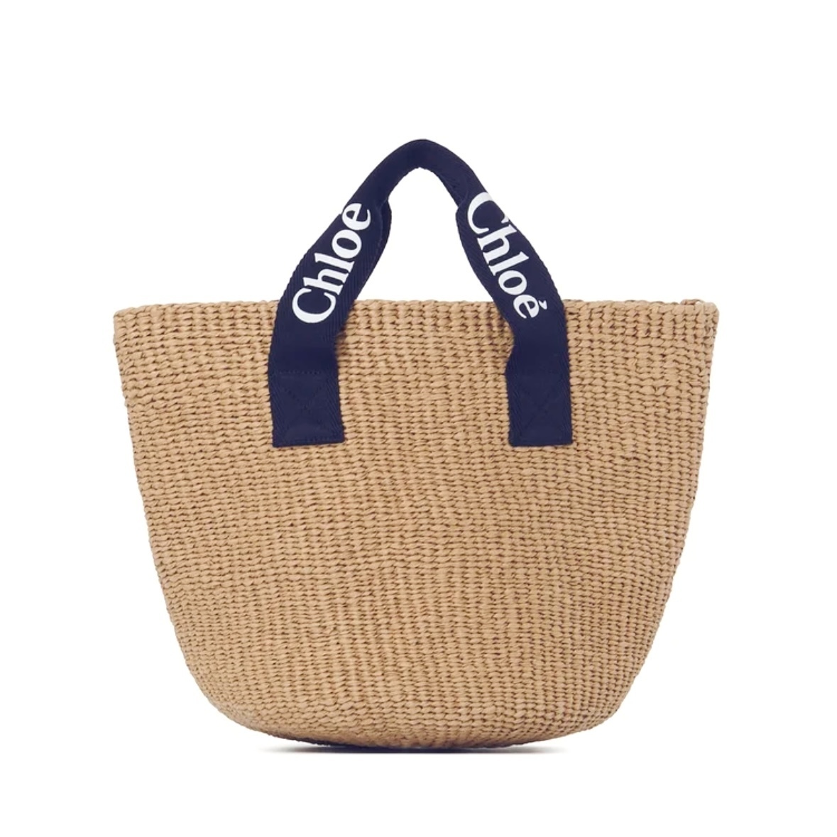 Chloe basket bag navy blue