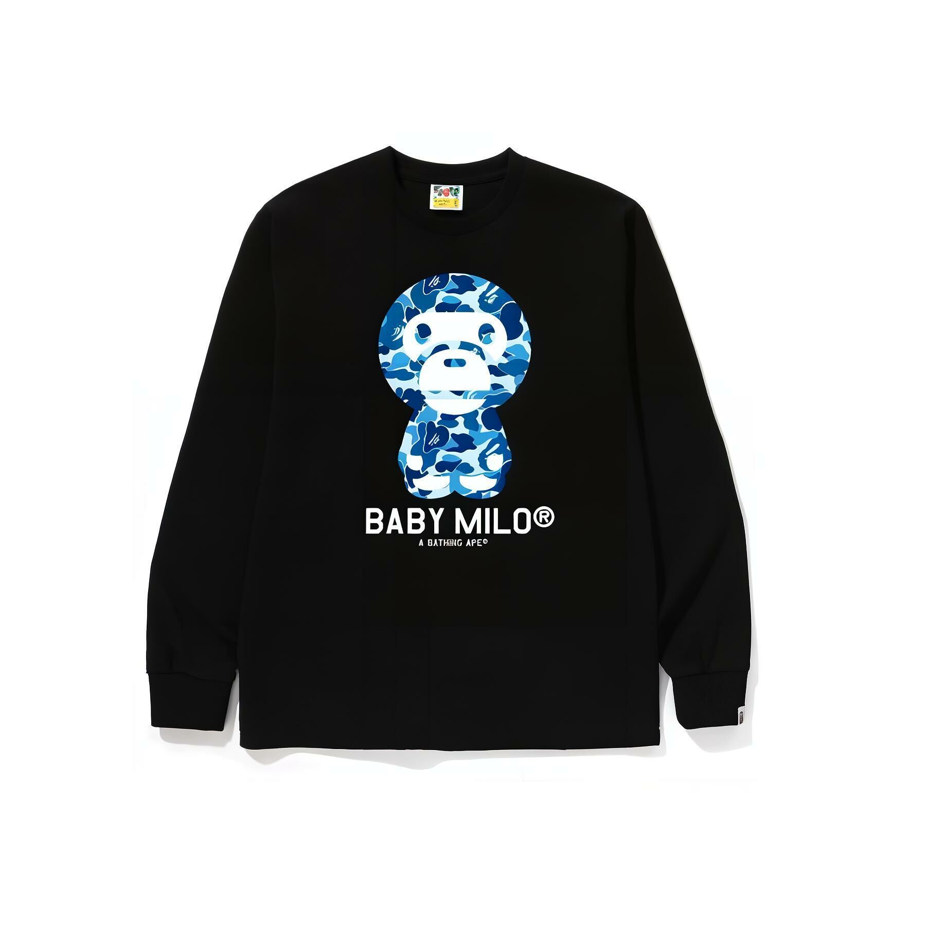 【代購】A BATHING APE Abc Camo Baby Milo Long-Sleeve Tee