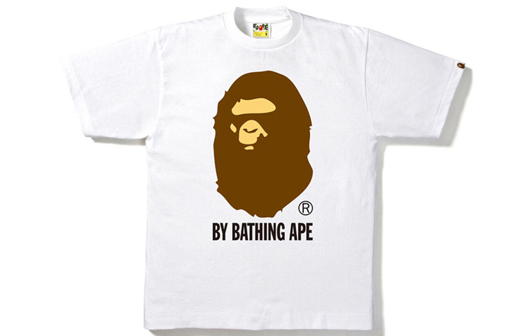【代購】A BATHING APE Head Series T Shirt Unisex White