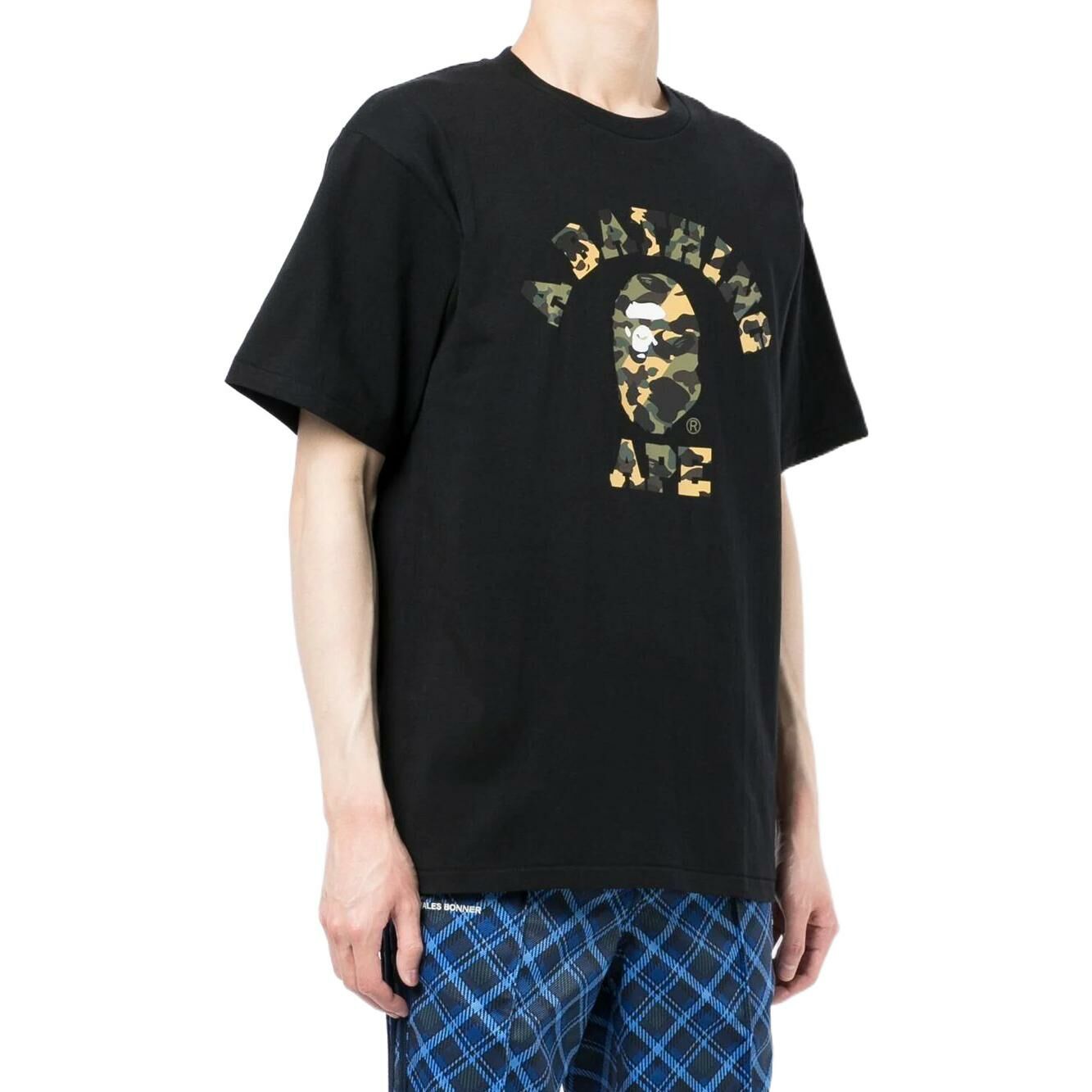 【代購】A BATHING APE T-Shirts Men Black