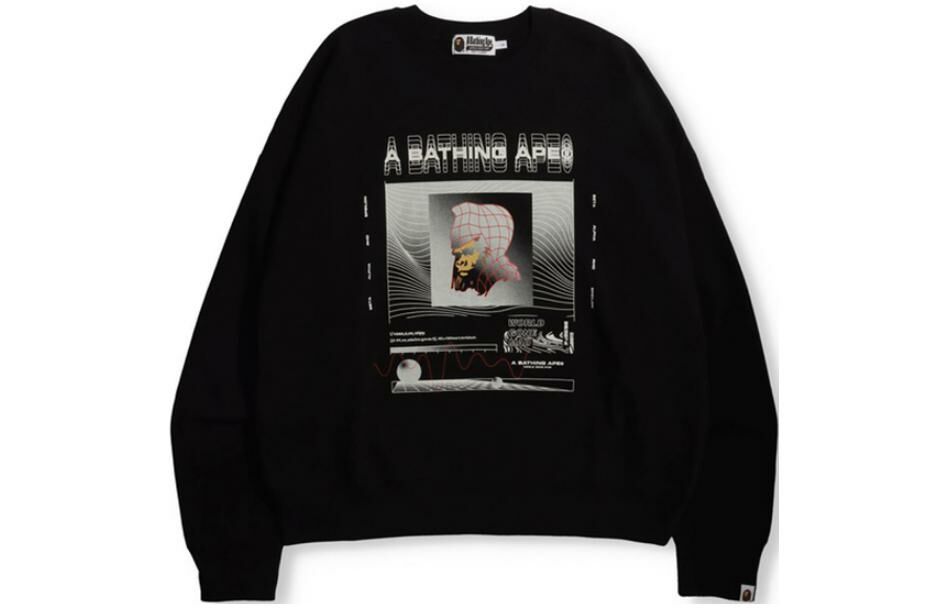 【代購】A BATHING APE Graphic #2 Loose Fit Crewneck