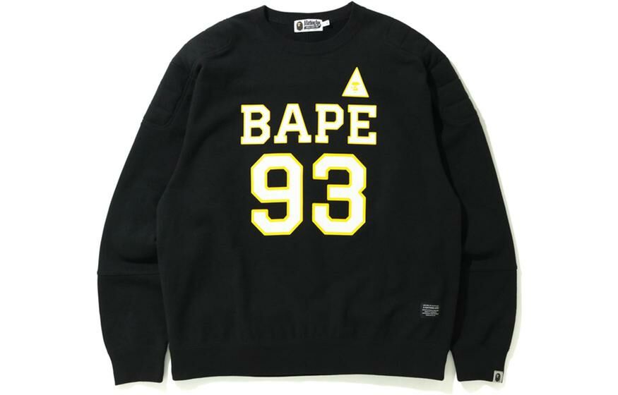 【代購】A BATHING APE Military Padded Relaxed Fit Crewneck