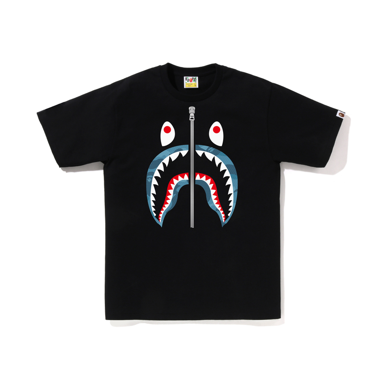【代購】A BATHING APE Glass Beads Shark Tee