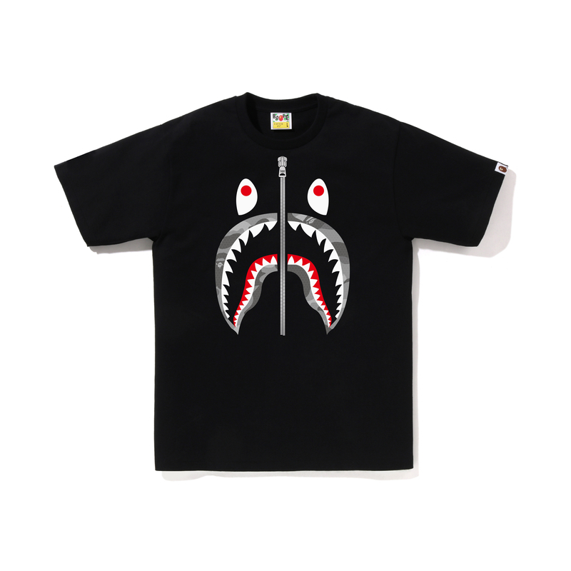 【代購】A BATHING APE Glass Beads Shark Tee