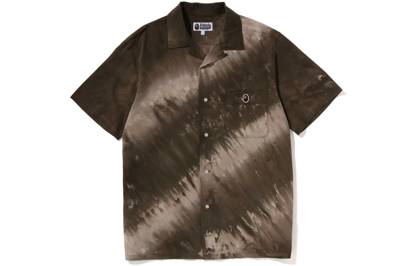 【代購】A BATHING APE Head One Point Tie Dye Shirt