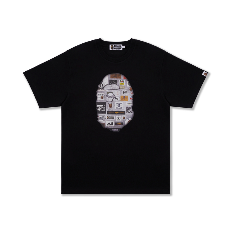 【代購】A BATHING APE Multi Logo Big Ape Head Relaxed Fit Tee