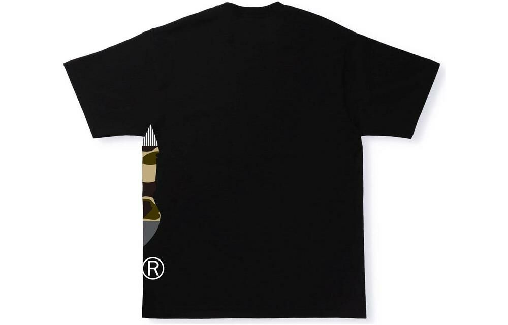 【代購】A BATHING APE Military Crazy Side Big Ape Head Tee