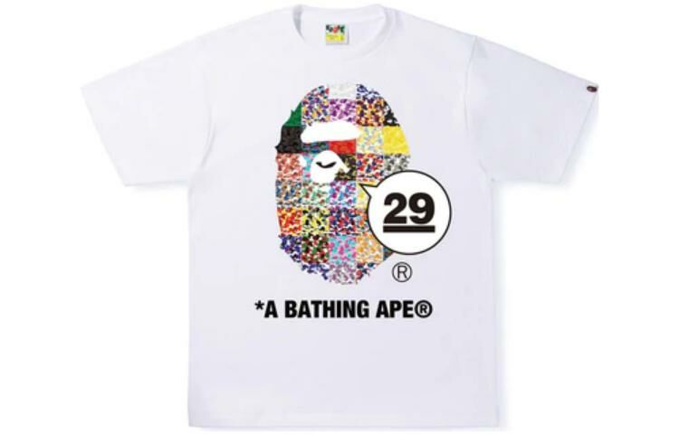 【代購】A BATHING APE A BATHING APE 29th Anniversary Ape Head Tee