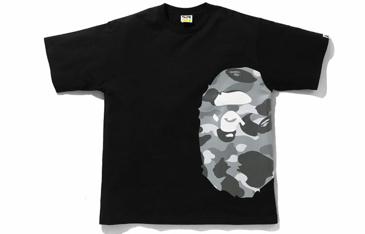 【代購】A BATHING APE Color Camo Side Big Ape Head Relaxed Tee