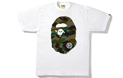 【代購】A BATHING APE 1st Camo Ape Head Tee