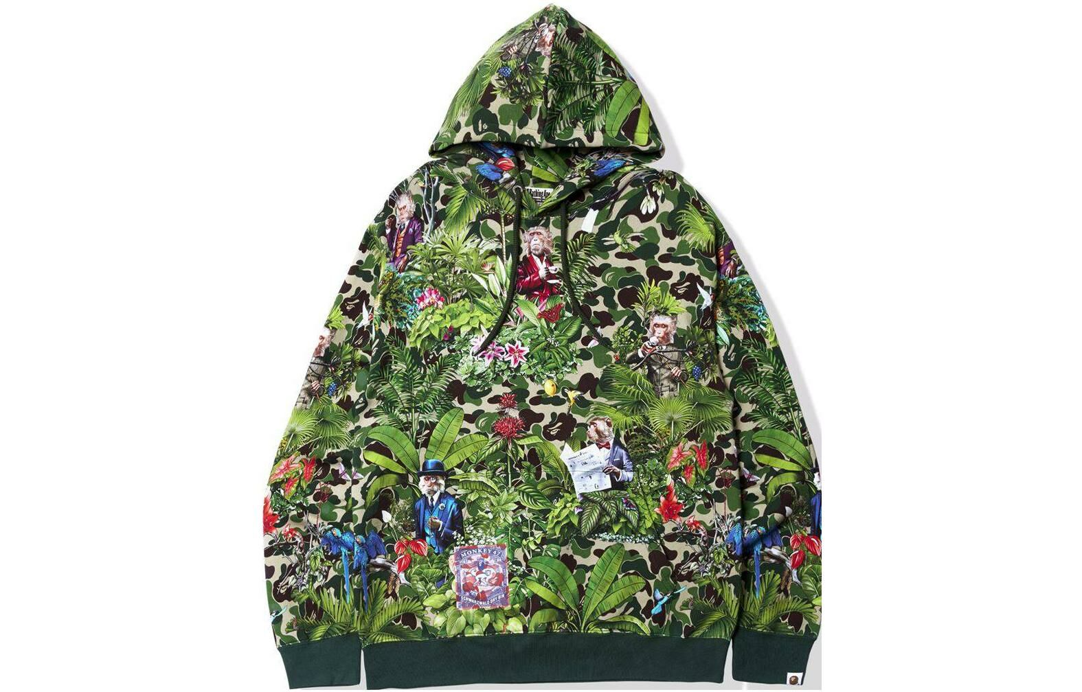 【代購】A BATHING APE X Monkey 47 Pullover Hoodie