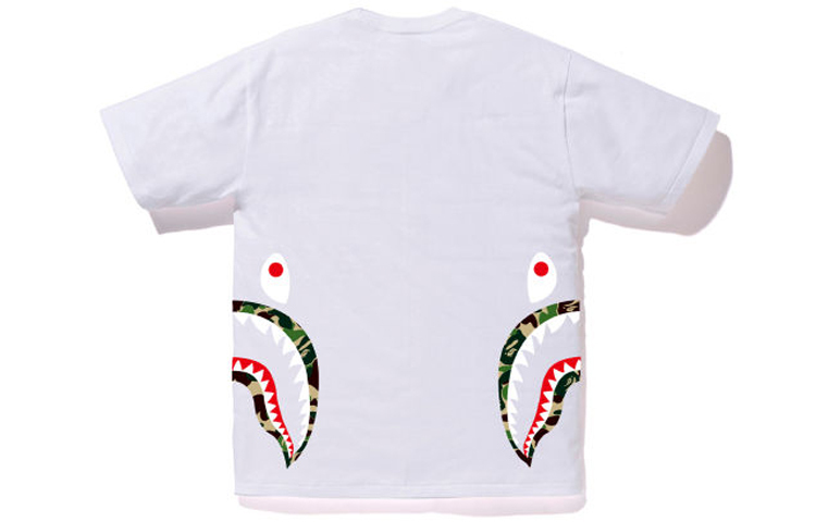【代購】A BATHING APE Side Shark Tee