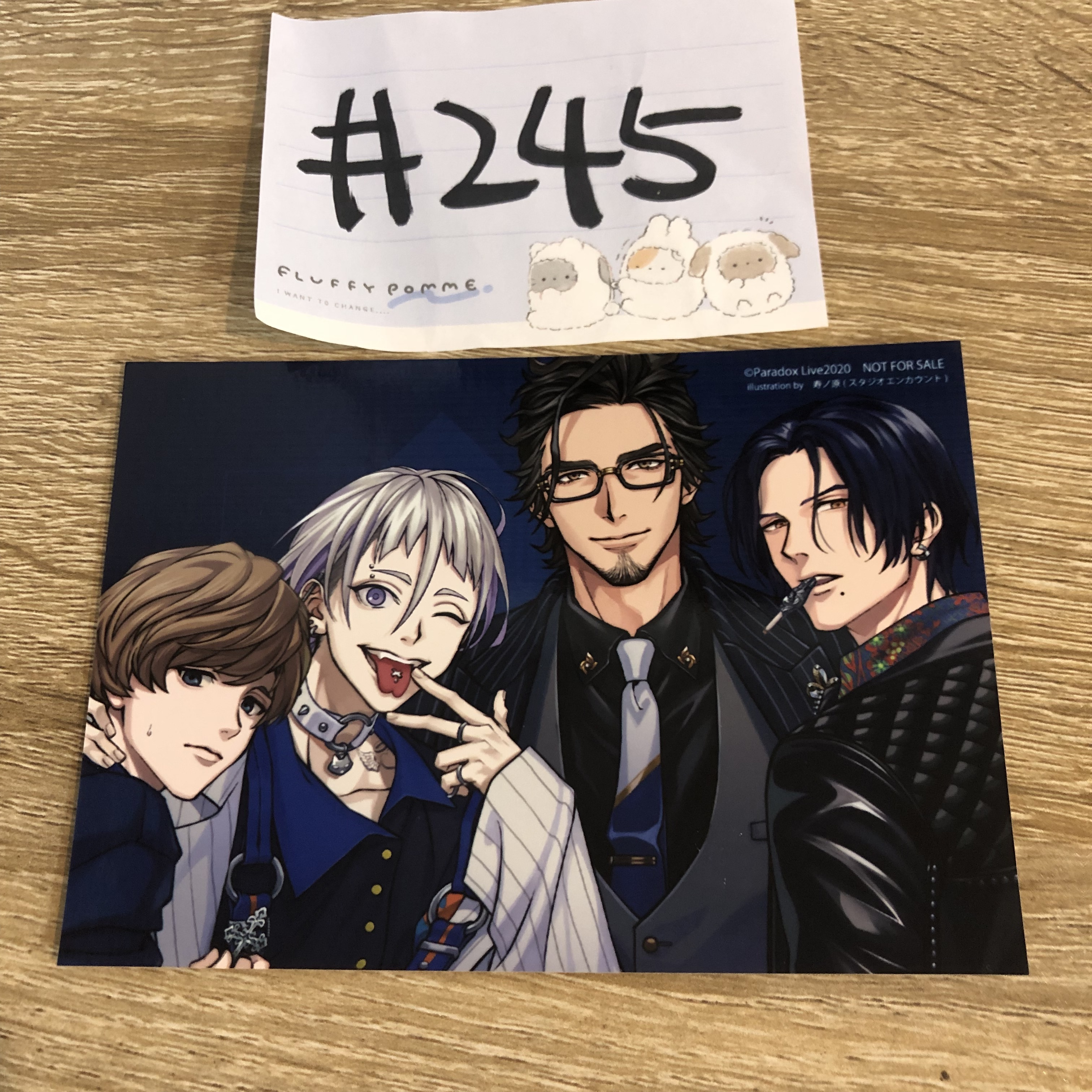 Paradox Live THECAT'S WHISKERS 相卡 #245