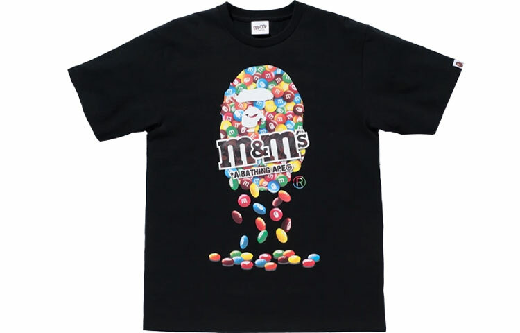 【代購】A BATHING APE X M&M's Women'ss Ape Head Tee