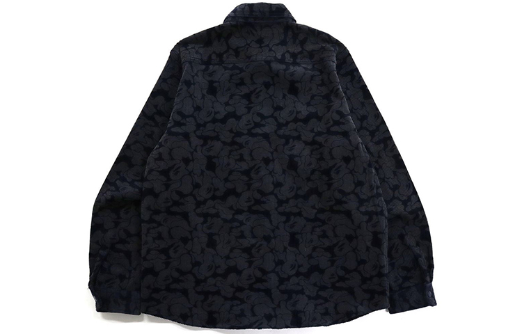 【代購】A BATHING APE Solid Camo Corduroy Work Shirt