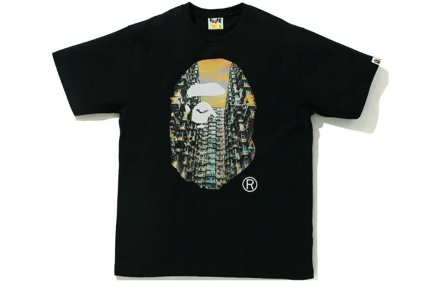 【代購】A BATHING APE Hong Kong 15th Anniversary Photo Ape Head Tee