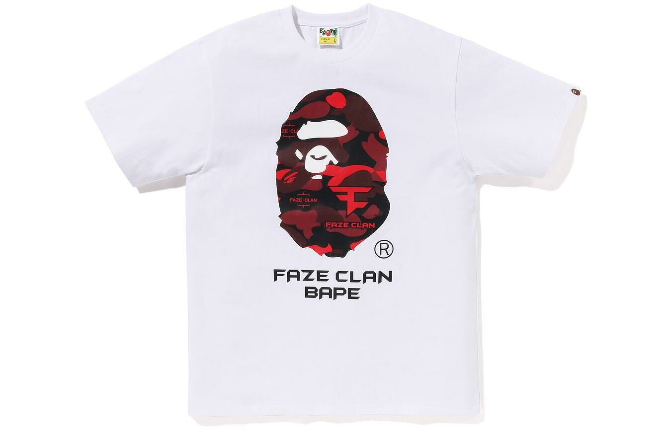 【代購】BAPE X Faze Clan Tee White