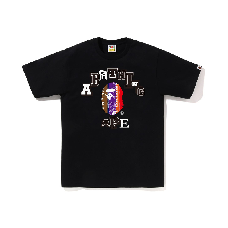 【代購】A BATHING APE Fans Scarf College Tee