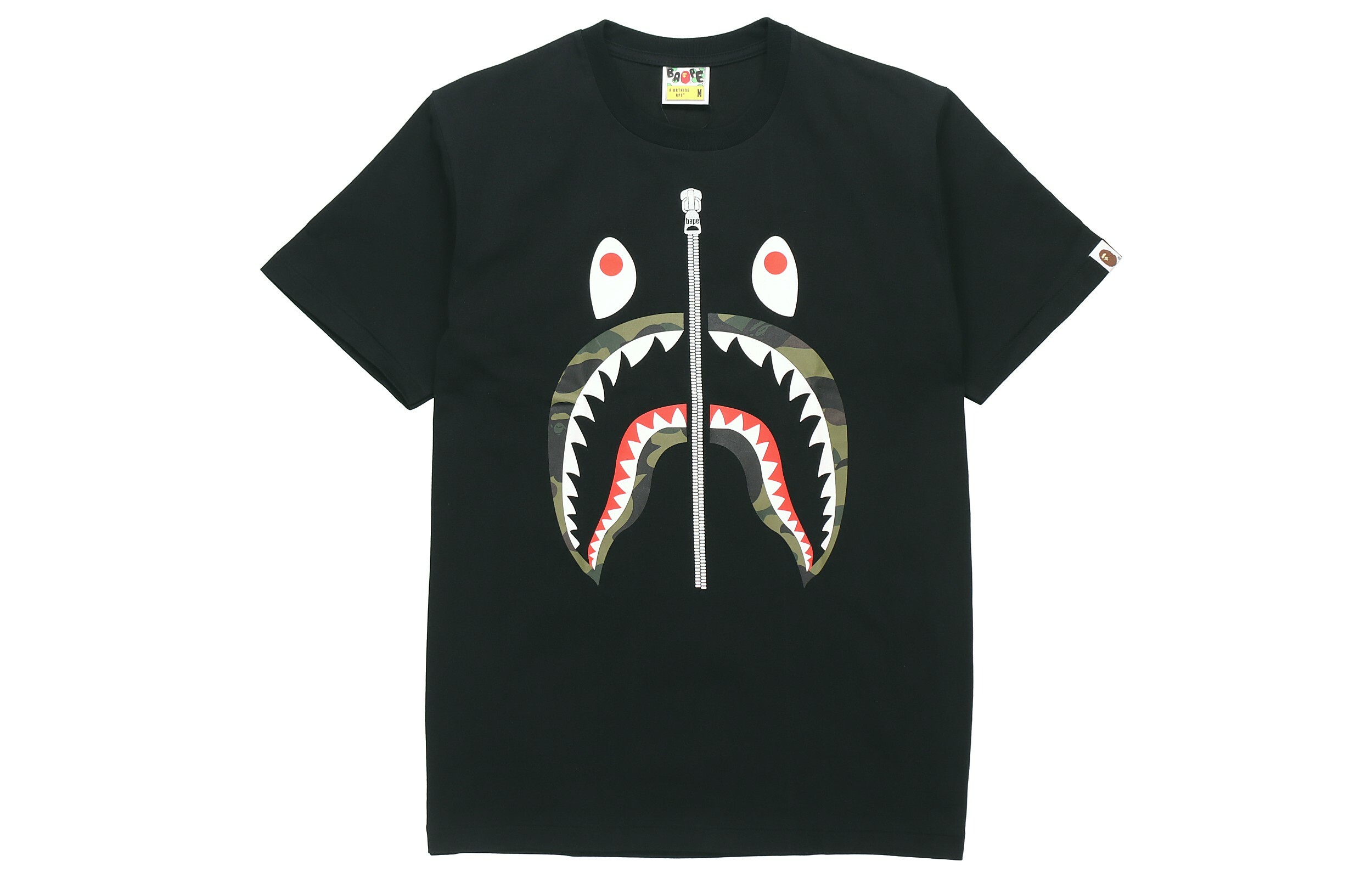 【代購】A BATHING APE Reflector 1st Camo Shark Tee
