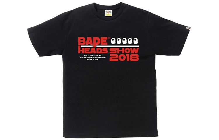 【代購】A BATHING APE Heads Show Tee