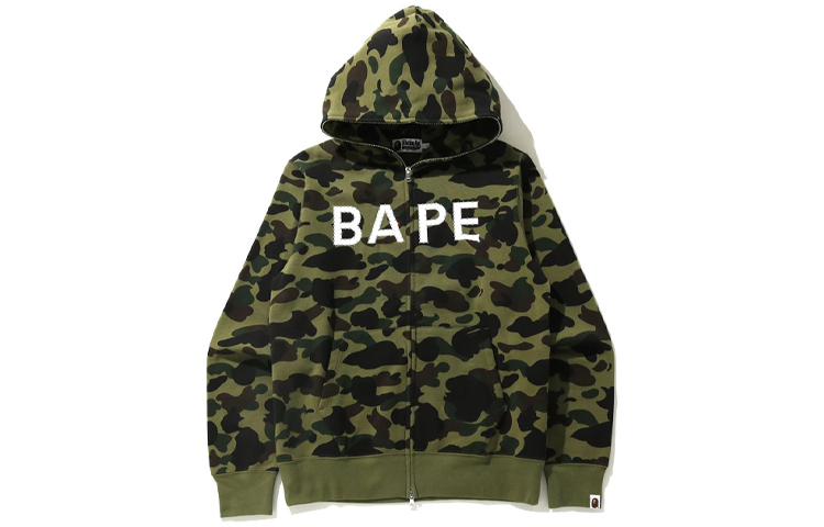 【代購】A BATHING APE X Anti Social Social Club 1st Camo Full Zip Hoodie FW19