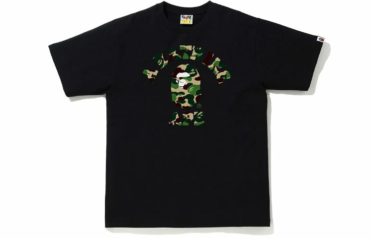 【代購】A BATHING APE Abc Camo College Tee SS21