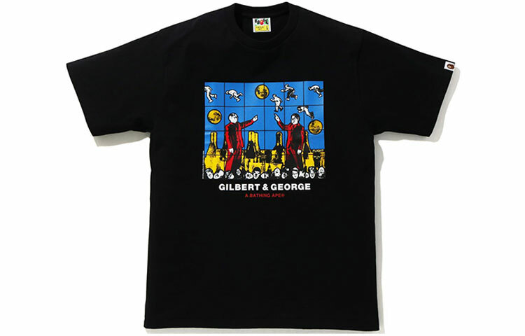 【代購】A BATHING APE X Gilbert & George Flight Tee