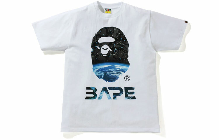 【代購】A BATHING APE Space Camo Ape Head Tee