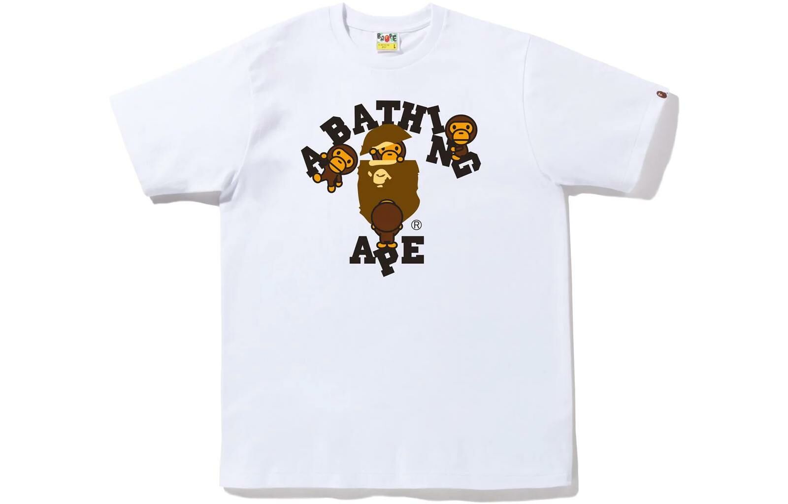 【代購】A BATHING APE College Milo Tee FW22