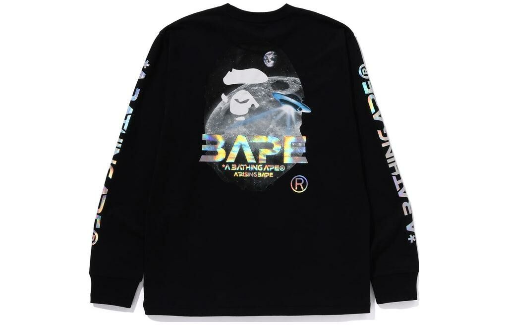 【代購】A BATHING APE Moon Photo L/S Tee