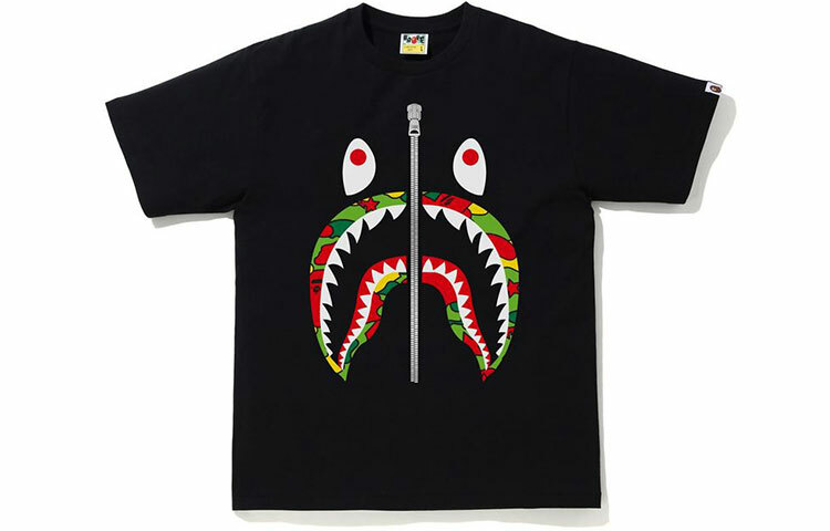 【代購】A BATHING APE Sta Camo Shark Tee