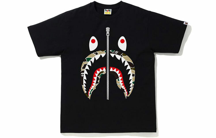【代購】A BATHING APE Sta Camo Shark Tee