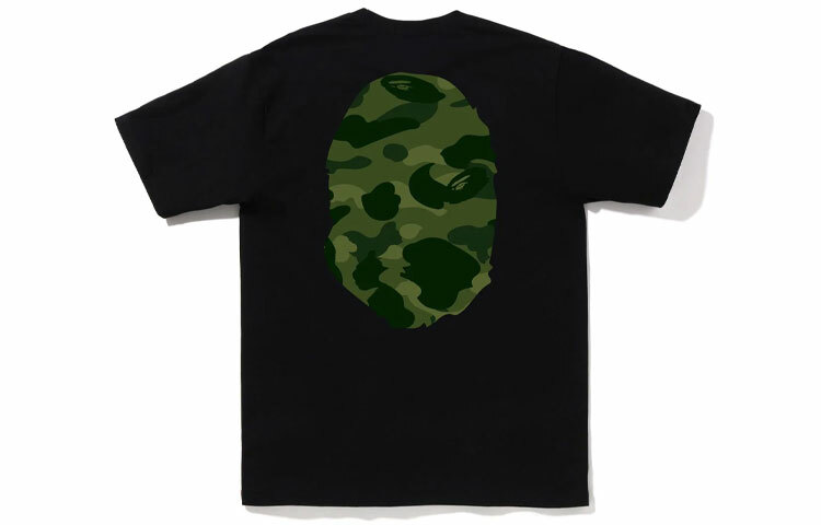【代購】BAPE Color Camo Big Ape Head Tee FW22