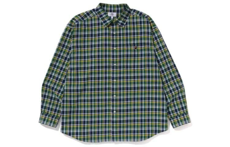 【代購】A BATHING APE Mini Bape Check Loose Fit Shirt