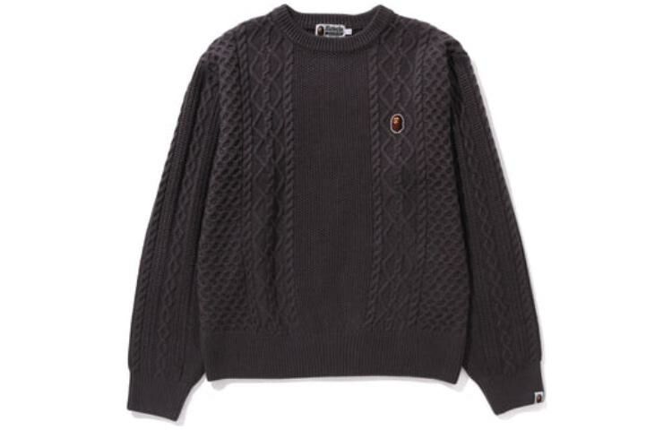 【代購】A BATHING APE Head One Point Knit Sweater